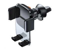 Baseus Easy Control Clamp SUYK000101 držiak telefónu do auta čierna / uchytenie do ventilácie