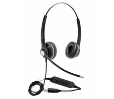 Gearlab G4040 čierna / office headset / USB slúchadlá s mikrofónom