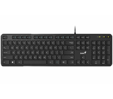 GENIUS Slimstar M200 čierna /Kancelárska klávesnica / drôtová / USB / CZ+SK layout