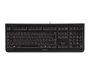 CHERRY JK-0800BE-2 čierna / Kancelárska klávesnica / drôtová / USB / Belgický layout