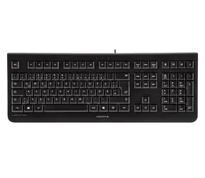 CHERRY JK-0800DE-2 čierna / Kancelárska klávesnica / drôtová / USB / GE layout