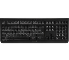 CHERRY JK-0800GB-2 čierna / Kancelárska klávesnica / drôtová / USB / GB layout