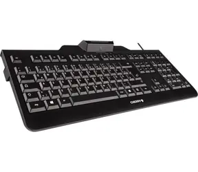 CHERRY JK-A0100DE-2 čierna / Kancelárska klávesnica / drôtová / USB / DE layout