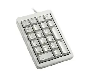 Cherry G84-4700LUCDE-0 šedá / numerická klávesnica / drôtová / USB / klasické klávesy / BE layout