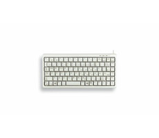 CHERRY G84-4100LCMEU-0 šedá / kompaktná klávesnica / drôtová / USB / UK layou