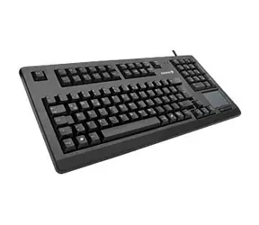 CHERRY G80-11900LUMDE-2 čierna / Klávesnica s touchpadom / drôtová / USB / DE layout