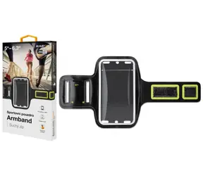 Aligator Armband Športové púzdro čierno-žlté