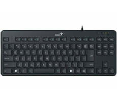 GENIUS LuxeMate 110 čierna / Drôtová klávesnica / USB / CZ+SK layout