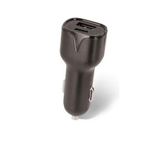Setty GSM043811 čierna / Nabíjačka do auta / USB-A&amp;USB-C / 2.4A