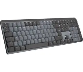 Logitech MX Mechanical Tactical Quiet grafitová / Klávesnica / bezdrôtová / Tactile Quie / QWERTZ / BT / US layout