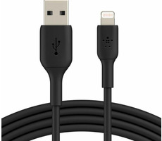 BELKIN CAA001bt0MBK kábel USB-A na Lighting čierna / 15cm