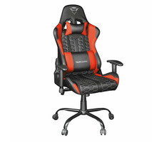 Trust GXT708R Resto červená / herná stolička / nastaviteľná / nosnosť až 150 kg / syntetická koža 