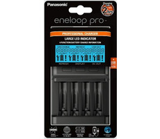 Panasonic BQ-CC65E Eneloop Premium Charger BQ CC65 s LCD