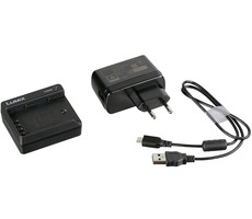 Panasonic DMW-BTC13E Externá USB nabíjačka čierna / pre Lumix DC-GH5s