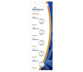 MediaRange Premium lítium batéria Coin Cells CR1220 / 3V / 5ks