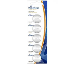 MediaRange Premium lítium batéria Coin Cells CR2430 / 3V / 5ks