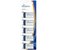 MediaRange Premium lítium batéria CR123A / 3V / 5ks
