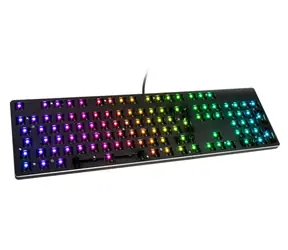 Glorious GMMK barebone ISO čierna / herná klávesnica / bez spínačov / USB-C / ISO layout / RGB / 1.8m