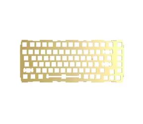 Glorious GMMK Pro 75% Switch Plate ANSI - mosadz / mosadzná spínacia doska / pre klávesnicu GMMK Pro 75% barebone