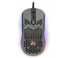 AROZZI FAVO Ultra Light sivá / Herná myš / optická / 16000 DPI / USB / 7 tlačidiel