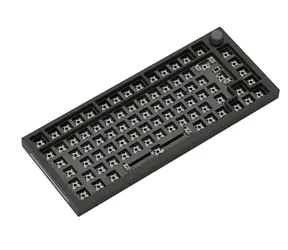 Glorious GMMK Pre Black Slate barebone ISO čierna / herné 75% TKL kláves. / bez spínačov / USB-C / ISO layout / RGB / 1.8m