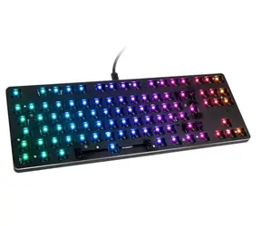 Glorious GMMK TKL barebone ISO čierna / herné TKL kláves. / bez spínačov / USB-C / ISO layout / RGB / 1.8m