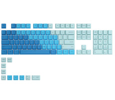 Glorious vymeniteľné klávesy GPBT US Caribbean Ocean / 114 ks / US layout / Cherry MX(+)