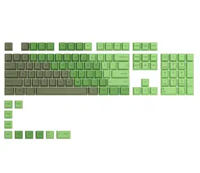 Glorious vymeniteľné klávesy GPBT US Olive / 114 ks / US layout / Cherry MX(+)
