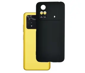 3mk Matt Case ochranný kryt pre POCO M4 Pre čierna