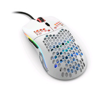 Glorious Model O-matná biela / herná myš / 12000 DPI / 6 programovateľných tlačidiel / RGB