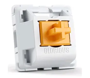 Glorious mechanické spínače Panda 36 ks bielo-oranžová