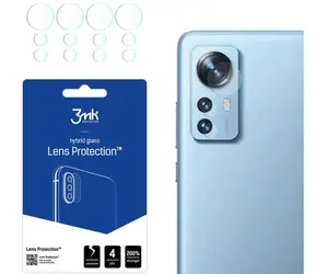 3mk Lens Hybridné sklo ochrana kamery pre Xiaomi 12 Pro (4ks)
