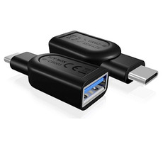 Icy box IB-CB003 Adaptér USB-C - USB 3.0 type A čierna