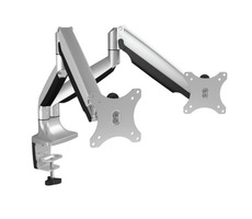 Icy Box IB-MS504-T Stolný držiak pre dva monitory do 32" / štandardy VESA 75x75 & 100x100 / nosnosť: 2x 9kg