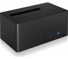 Icy box IB-1121-C31 čierna / Dokovacia stanica pre 1x HDD/SSD disk / SATA I &amp; II &amp; III / USB-C
