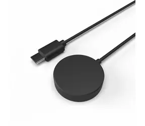 FIXED Nabíjací USB-C kábel pre hodinky Samsung Galaxy Watch 4 a ďalšie modely hodiniek Samsung Galaxy čierna