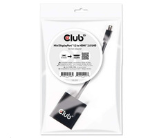 CLUB3D CAC-2170 adaptér Mini DisplayPort na HDMI / 4K 60Hz
