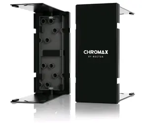 Noctua NA-HC8 čierna (chromax) / kryt chladiča CPU / pre Noctua NH-U12A