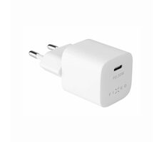 FIXED Mini Sieťová nabíjačka 30W s USB-C výstupom a podporou PD biela