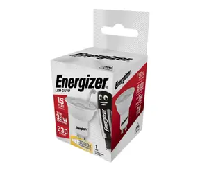 Energizer S8821 LED GU10 žiarovka 2.4W / pätica GU10 / 3000K / 230 lm / 15000h