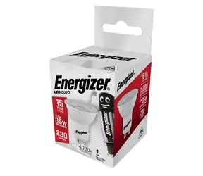 Energizer S8822 LED GU10 žiarovka 3.6W / pätica GU10 / 4000K / 255 lm / 15000h