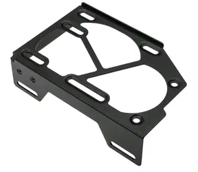 SilverStone FDP01B držiak ventilátorov čierna / 1x 80mm alebo 2x 60mm