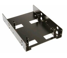SilverStone SST-SDP08B BayExtension 3.5&quot; / montážny rámček / 2x 2.5&quot;