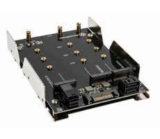SilverStone SST-SDP12 montážny adaptér 3.5&quot; pre 2x M.2 SATA &amp; 1x M.2 NVMe SSD disky