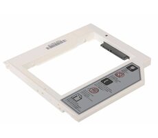 SilverStone SST-TS08 Slim ODD adaptér pre 9.5mm slot biela / slimline 2.5&quot; SATA