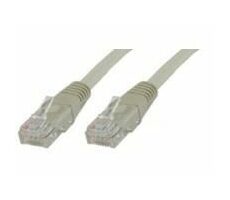 MicroConnect CAT5e U/UTP 0.5m šedá / PVC / AWG 26/7