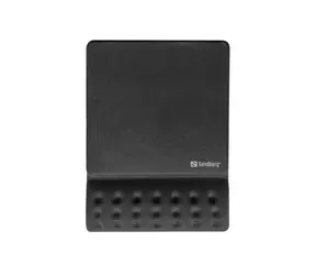 Sandberg Memory Foam Mousepad Square čierna / podložka pod myš s opierkou zápästia / štvorcová