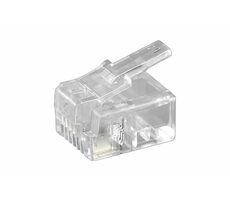 MicroConnect Konektor RJ-11 6P4C 10 kusov