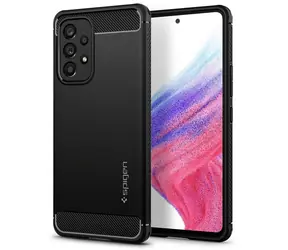 Spigen Rugged Armor ochranný kryt pre Samsung Galaxy A53 5G čierna