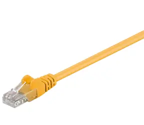 MicroConnect CAT5e U/UTP 3M žltá